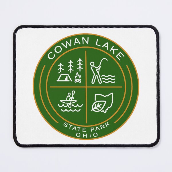 Item preview, Cowan Lake State Park Ohio Heraldic Logo designed and sold by VanyaKar.