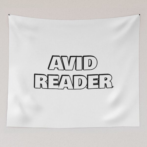 Item preview, AVID READER back to school gift idea designed and sold by Inspirationmotivation.
