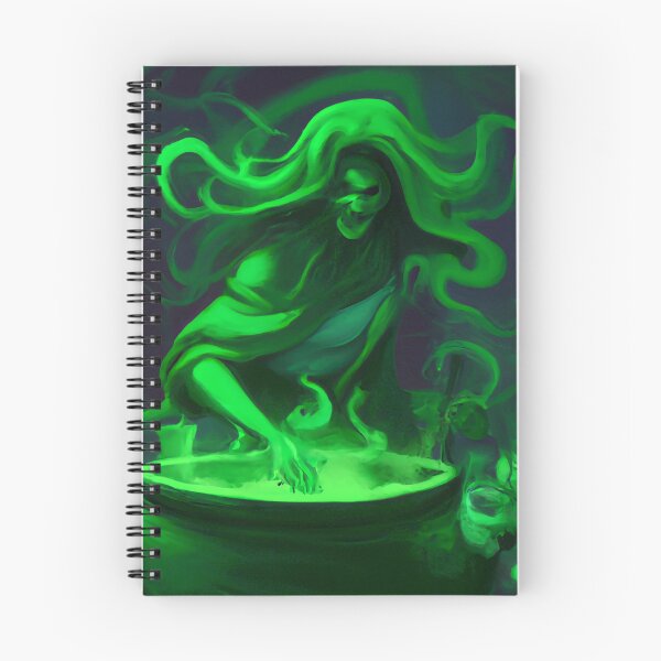 Item preview, Green Witch Cauldron Magic - AI Generated Art designed and sold by Vault256.