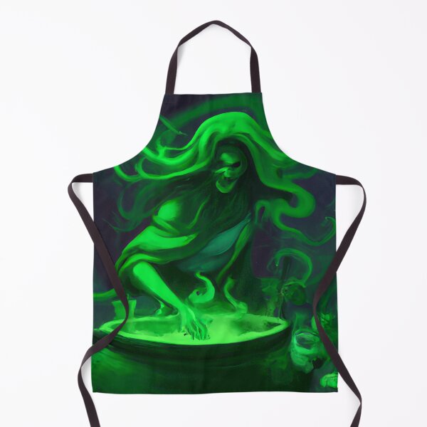 Item preview, Green Witch Cauldron Magic - AI Generated Art designed and sold by Vault256.