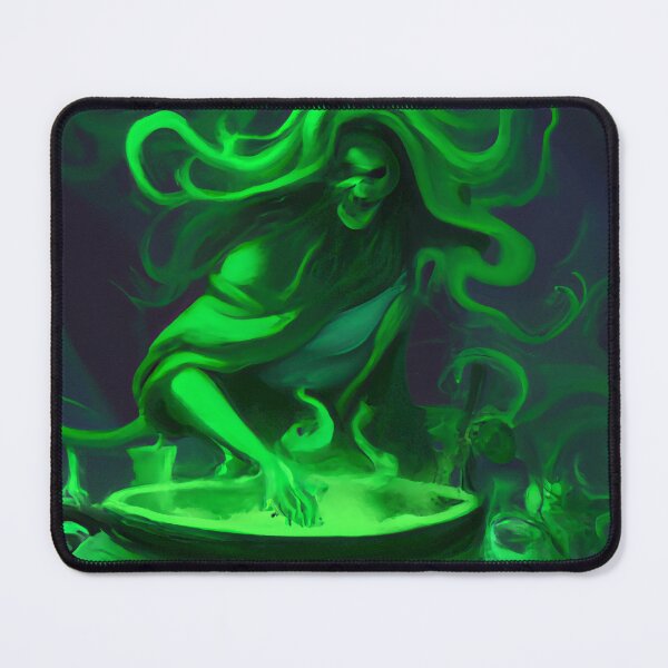 Item preview, Green Witch Cauldron Magic - AI Generated Art designed and sold by Vault256.