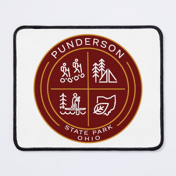 Item preview, Punderson State Park Ohio Heraldic Logo designed and sold by VanyaKar.