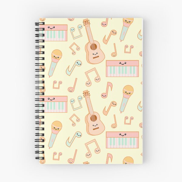Item preview, Happy music pattern on yellow  designed and sold by MadebyCRO.