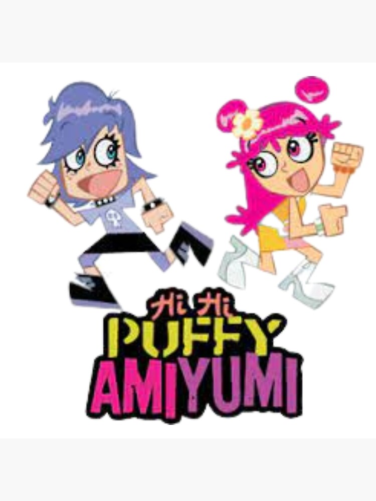 Хай хай работа. Хай Паффи ами Юми. Hi Hi puffy AMIYUMI. Hi Hi puffy AMIYUMI logo.