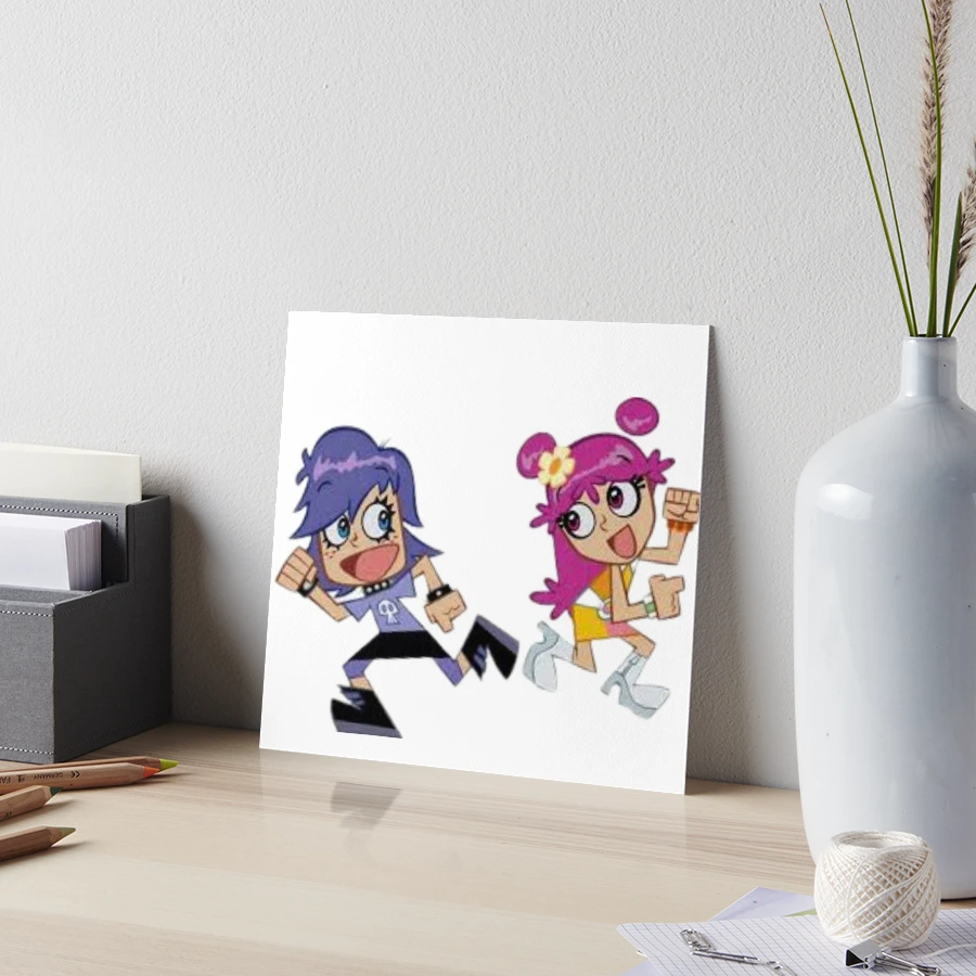 Hi Hi Puffy AmiYumi - hi!hi! puffy amiyumi - AmiYumi Show! Drawstring Art  Board Print for Sale by malongovotic