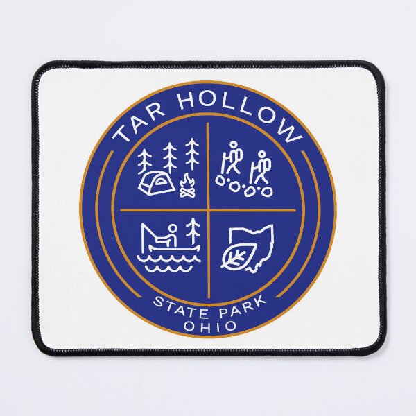 Item preview, Tar Hollow State Park Ohio Heraldic Logo designed and sold by VanyaKar.