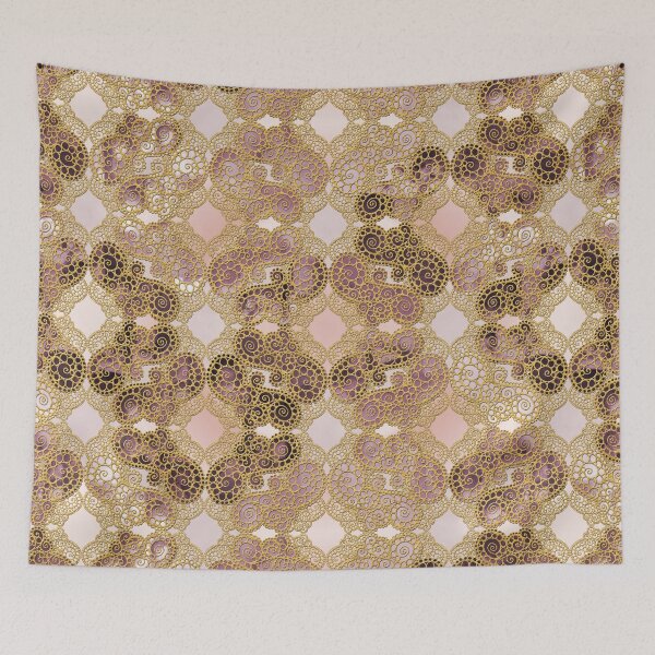 Item preview, Oriental Flowers sepia 3 designed and sold by pearlposition.