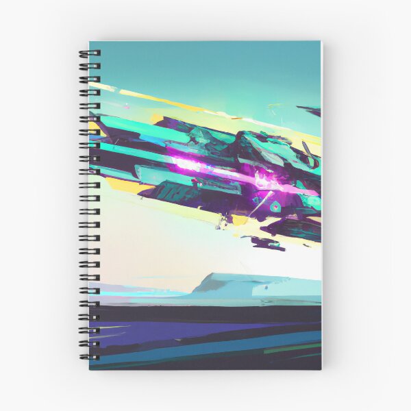 Item preview, Boost Wipeout Inspired Game Abstract Painting - AI Generated Art designed and sold by Vault256.
