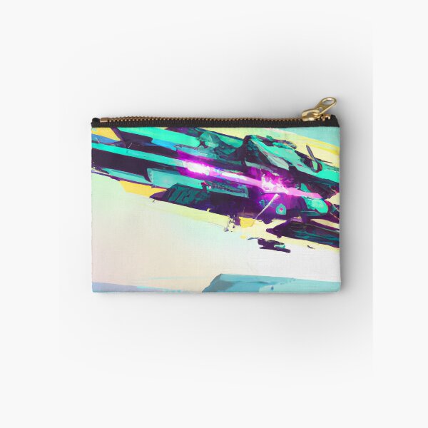 Item preview, Boost Wipeout Inspired Game Abstract Painting - AI Generated Art designed and sold by Vault256.