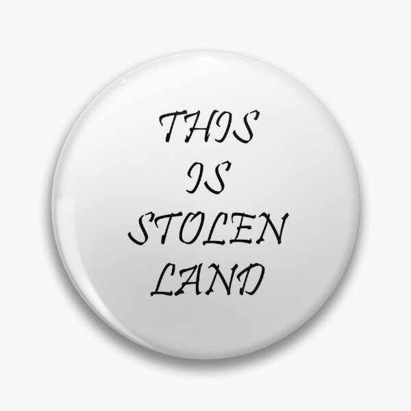 Item preview, This Is Stolen Land designed and sold by SolonaPrints.