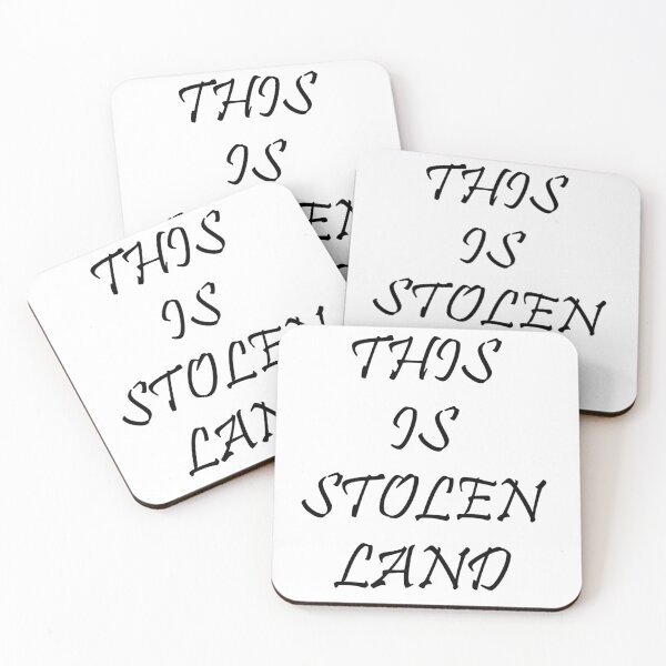 Item preview, This Is Stolen Land designed and sold by SolonaPrints.