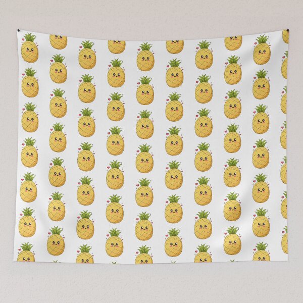 Item preview, Cute kawai pineapple designed and sold by CodeSensei.