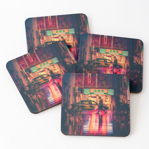 Item preview, Japanese street scene designed and sold by lullabel77.
