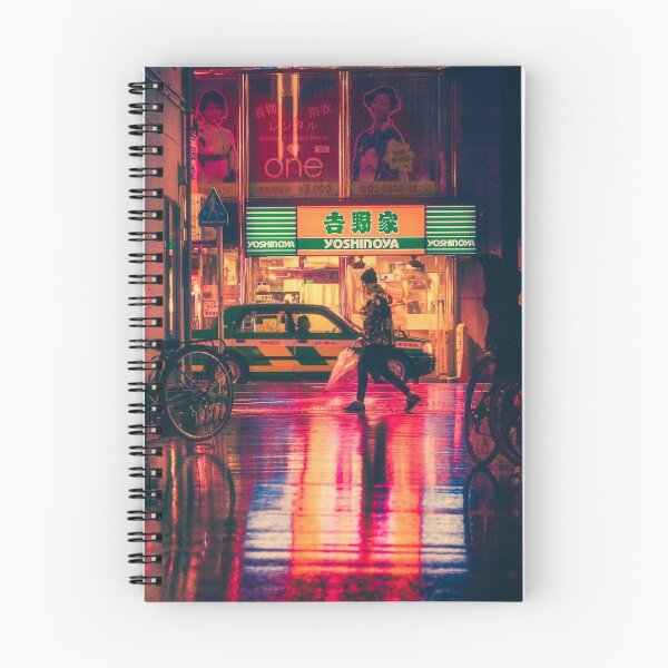 Item preview, Japanese street scene designed and sold by lullabel77.