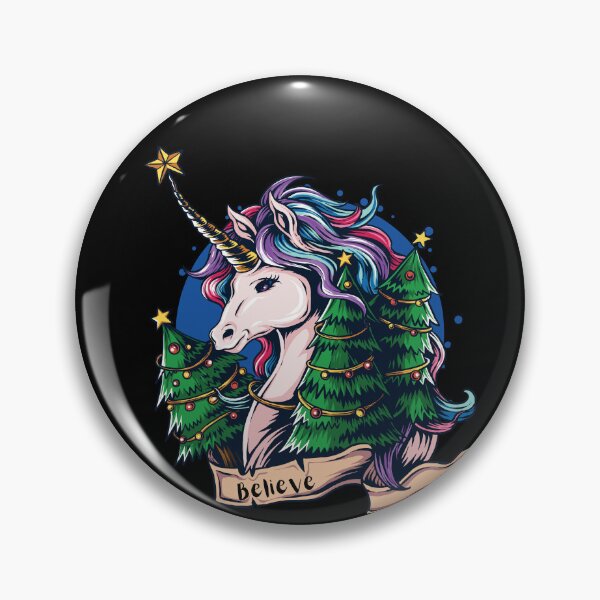 Item preview, Hipster Unicorn For Christmas -  I Believe  designed and sold by AwakenedSoul.