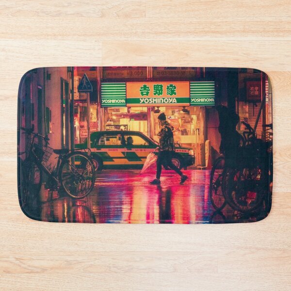Item preview, Japanese street scene designed and sold by lullabel77.