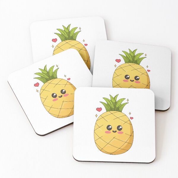 Item preview, Cute kawai pineapple designed and sold by CodeSensei.