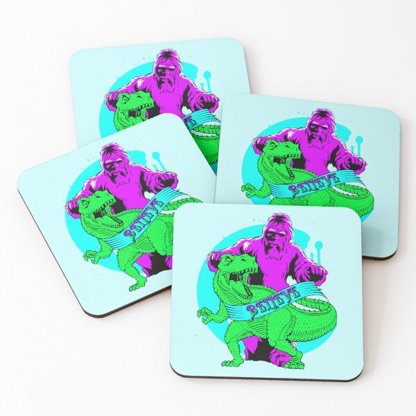 Item preview, Cree T-rex y Bigfoot designed and sold by TheBigShop1.