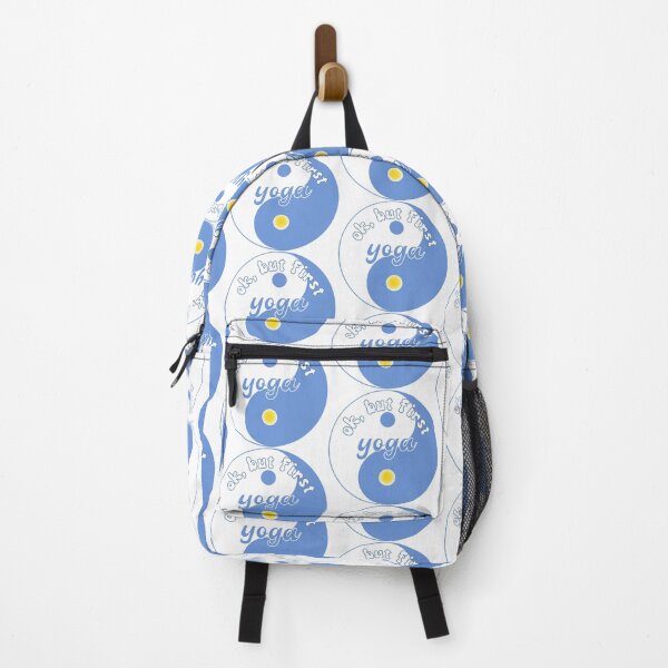 Item preview, Okay, But First Yoga Groovy designed and sold by shirabee.