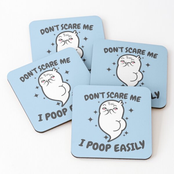Item preview, Don't Scare Me I POOP Easily - Funny Halloween designed and sold by WisdomInspired.