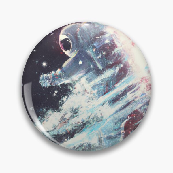Item preview, Astronaut Surfing on Space Galaxy - AI Generated Art designed and sold by Vault256.