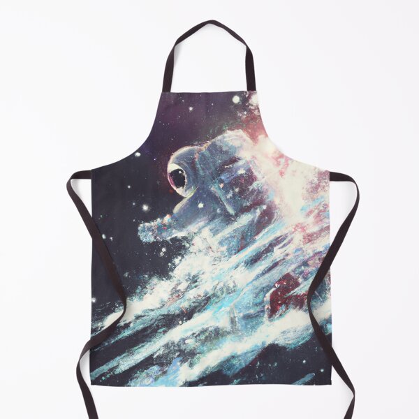 Item preview, Astronaut Surfing on Space Galaxy - AI Generated Art designed and sold by Vault256.
