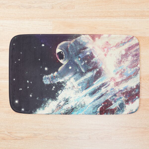 Item preview, Astronaut Surfing on Space Galaxy - AI Generated Art designed and sold by Vault256.