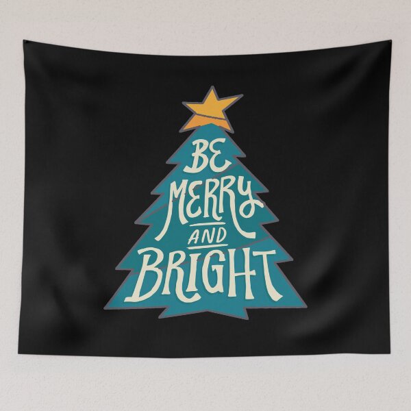 Item preview, Be Merry And Bright Christmas Tree Classic Holiday Gift Idea designed and sold by Countrysmart.