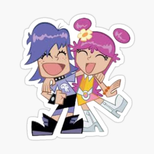 Pegatina « Hola Hola Puffy AmiYumi - ¡Hola! ¡Hola! amiyumi hinchada ...