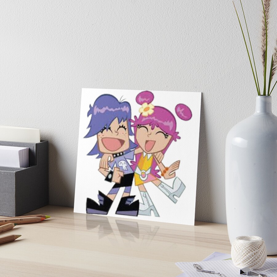 Hi Hi Puffy AmiYumi - hi!hi! puffy amiyumi - AmiYumi Show! Drawstring Art  Board Print for Sale by malongovotic