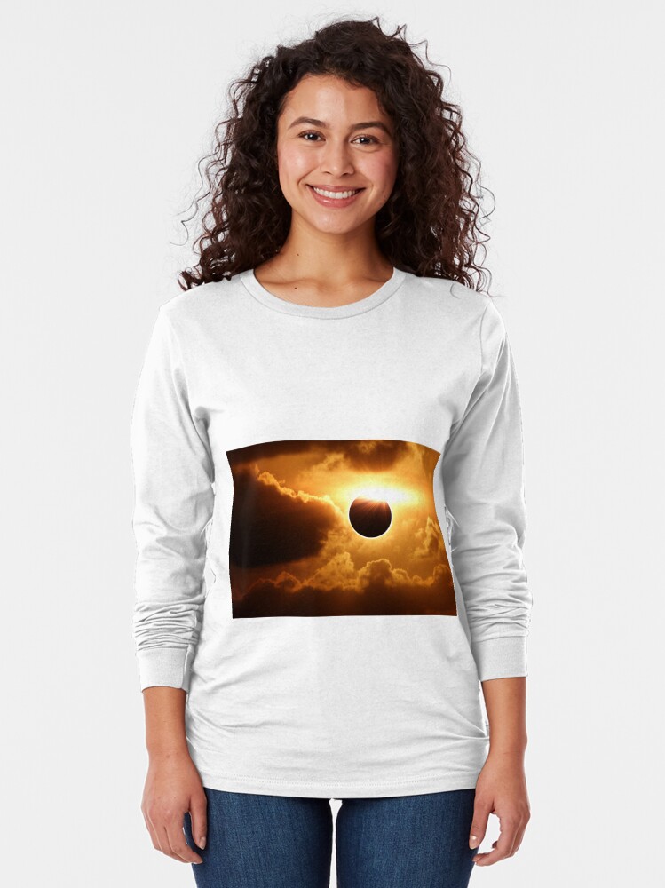 Alternate view of Total Eclipse Long Sleeve T-Shirt