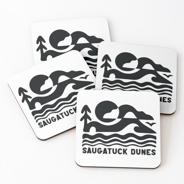 Item preview, Saugatuck Dunes State Park Sticker designed and sold by moosewop.