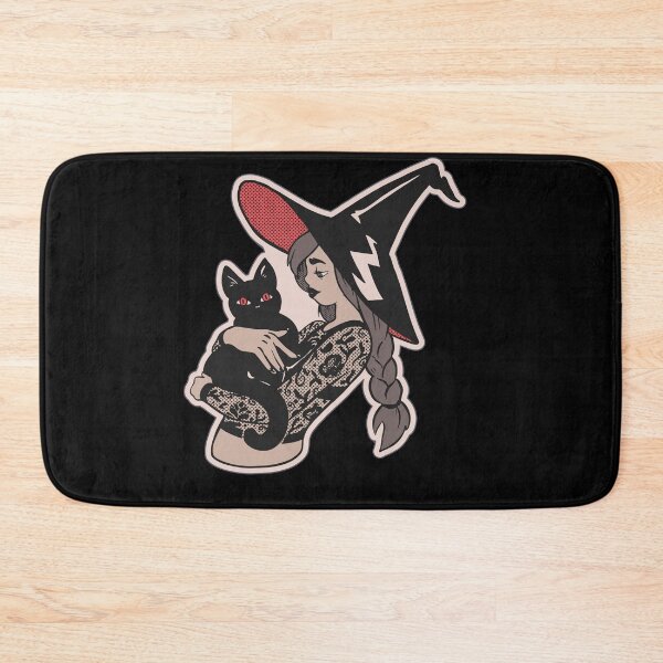 Item preview, Halloween Character Witch Holding A Black Cat Simple Halloween Gift designed and sold by Countrysmart.