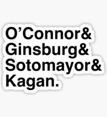 Female Justices Sticker