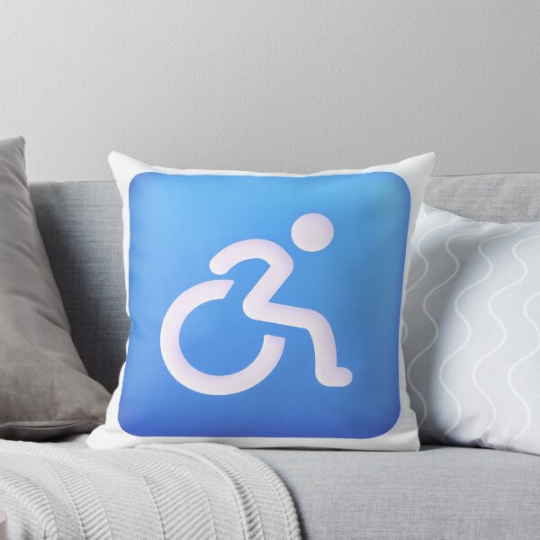Item preview, Wheelchair Icon Emoji - Big designed and sold by abroadDesigns.