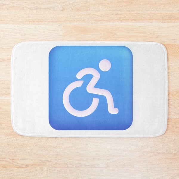 Item preview, Wheelchair Icon Emoji - Big designed and sold by abroadDesigns.