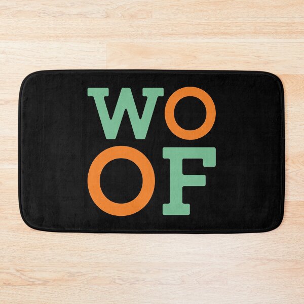 Item preview, Woof - funny dog lover designed and sold by DebbisPalette.