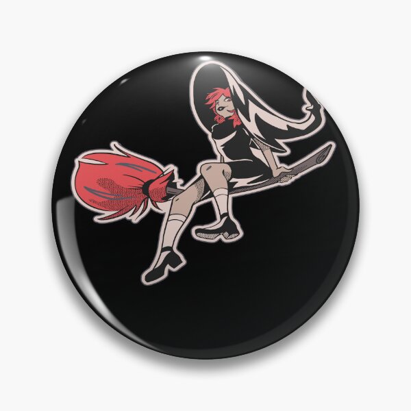 Item preview, Halloween Character Witch Riding A Broom Simple Halloween Gift designed and sold by Countrysmart.
