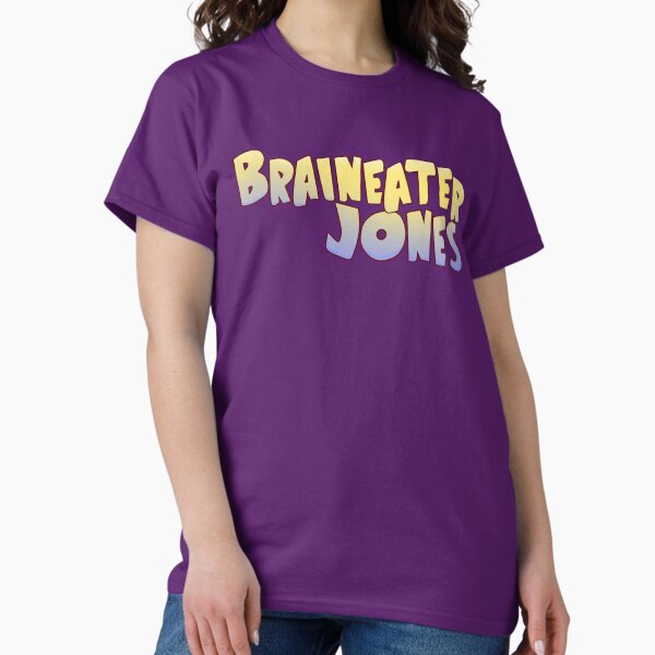 Braineater Jones, Eggplant Classic T-Shirt