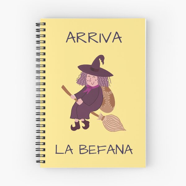 Item preview, La befana, buona befana, arriva la befana, buona festa della befana Italian designed and sold by Pommallina.