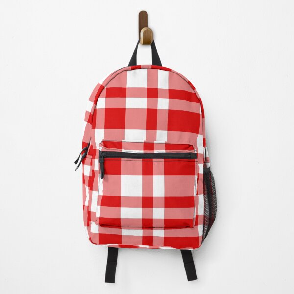 Item preview, Red and White Tartan Style Plaid Style 1 designed and sold by Darcy777.