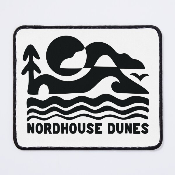 Item preview, Nordhouse Dunes Sticker designed and sold by moosewop.