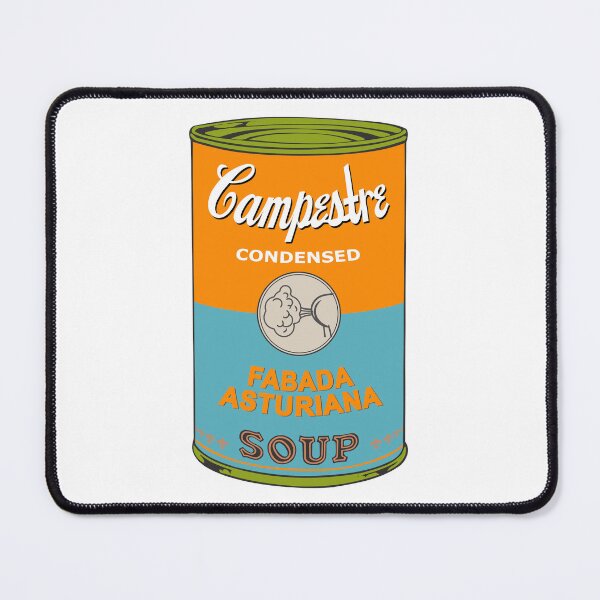 Artikelvorschau, Spanische Andy-Warhol-Suppen – Sopas Campestre – Fabada Asturiana entworfen und verkauft von Groenendijk.