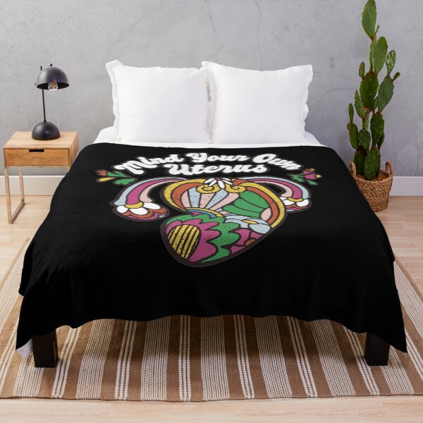 Item preview, Mind Your Own Uterus Hippy 70s Design Show Your Support Idea designed and sold by Countrysmart.