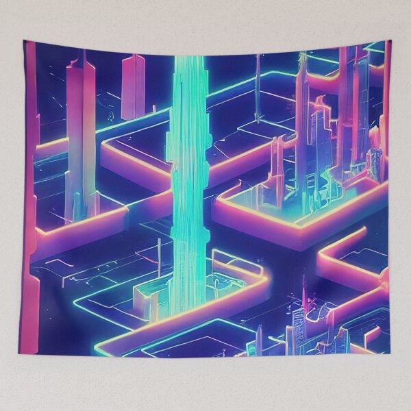 Item preview, Neon fontaine  designed and sold by ltviuo.