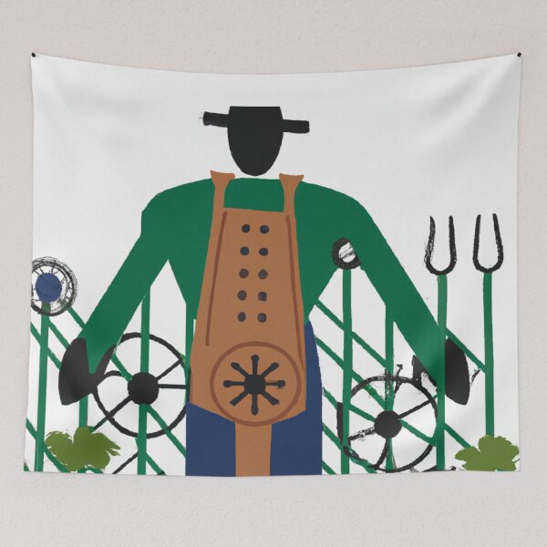 Item preview, A simple gardener of iron vegetables designed and sold by SteamedpunkVegg.