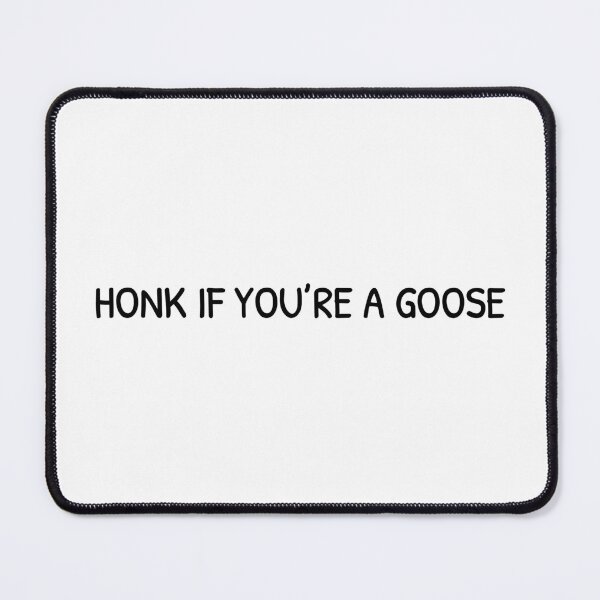 Item preview, Honk if you're a goose bumper sticker designed and sold by kukulgraphics.