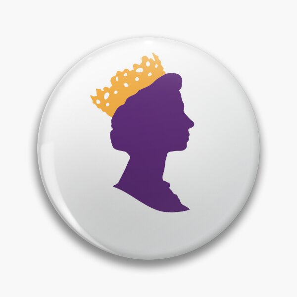 Item preview, QOH Queen of Hearts elizabeth ii / Sticker / t-shirt designed and sold by FRANI-ART.