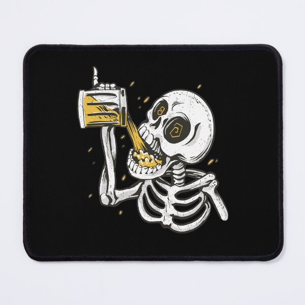 Item preview, Skull Drinking Beer Creepy Halloween Gift Idea For Women Men designed and sold by Countrysmart.
