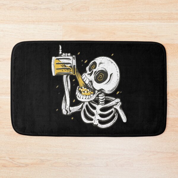 Item preview, Skull Drinking Beer Creepy Halloween Gift Idea For Women Men designed and sold by Countrysmart.